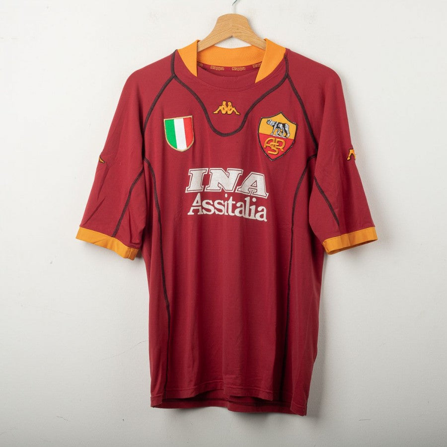 Maglia Home Roma Kappa Samuel n19 2001/2002 by KAPPA - Home (2)