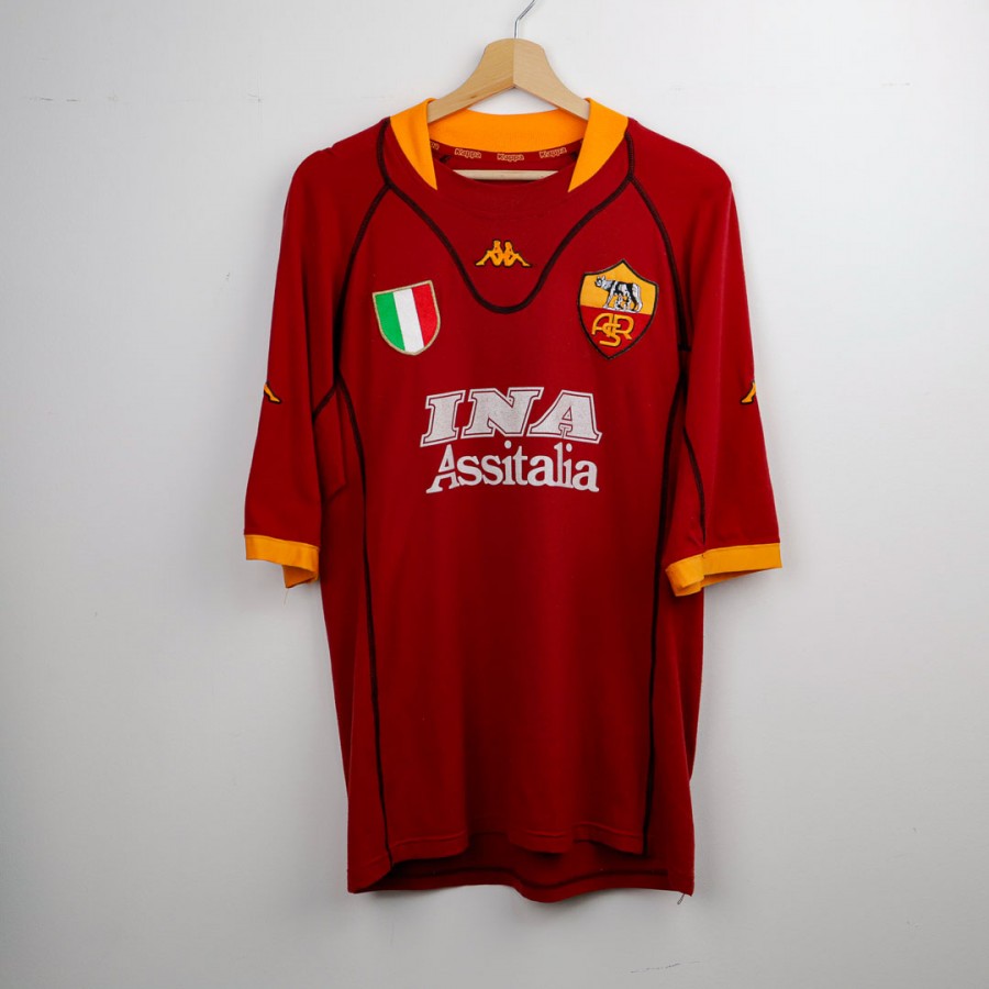 maglia home roma kappa totti 10 2001/2002 by KAPPA - Home (2)