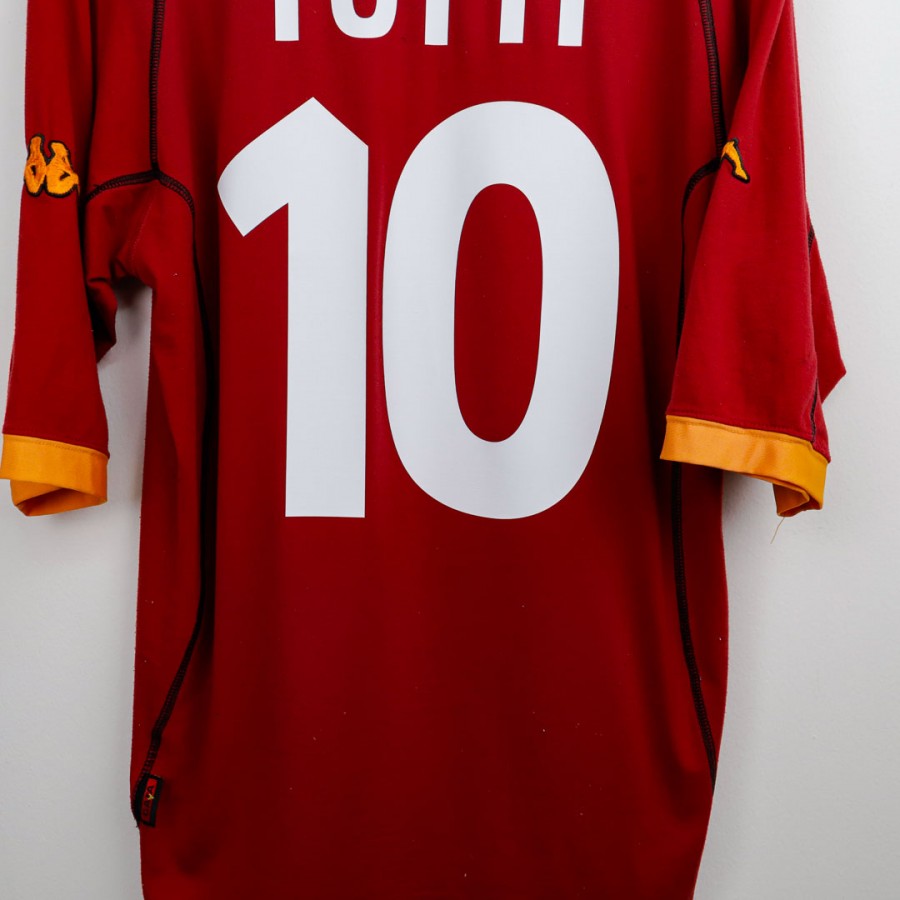 maglia home roma kappa totti 10 2001/2002 by KAPPA - Home (5)
