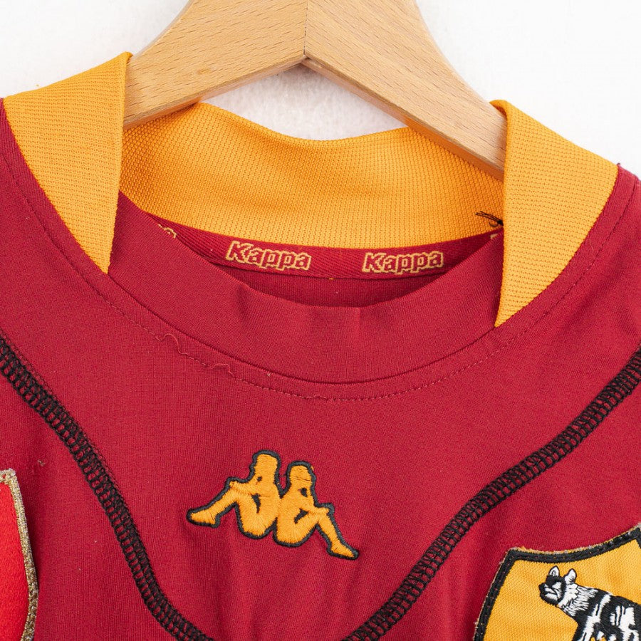 maglia home roma kappa totti 10 2001/2002 by KAPPA - Home (13)