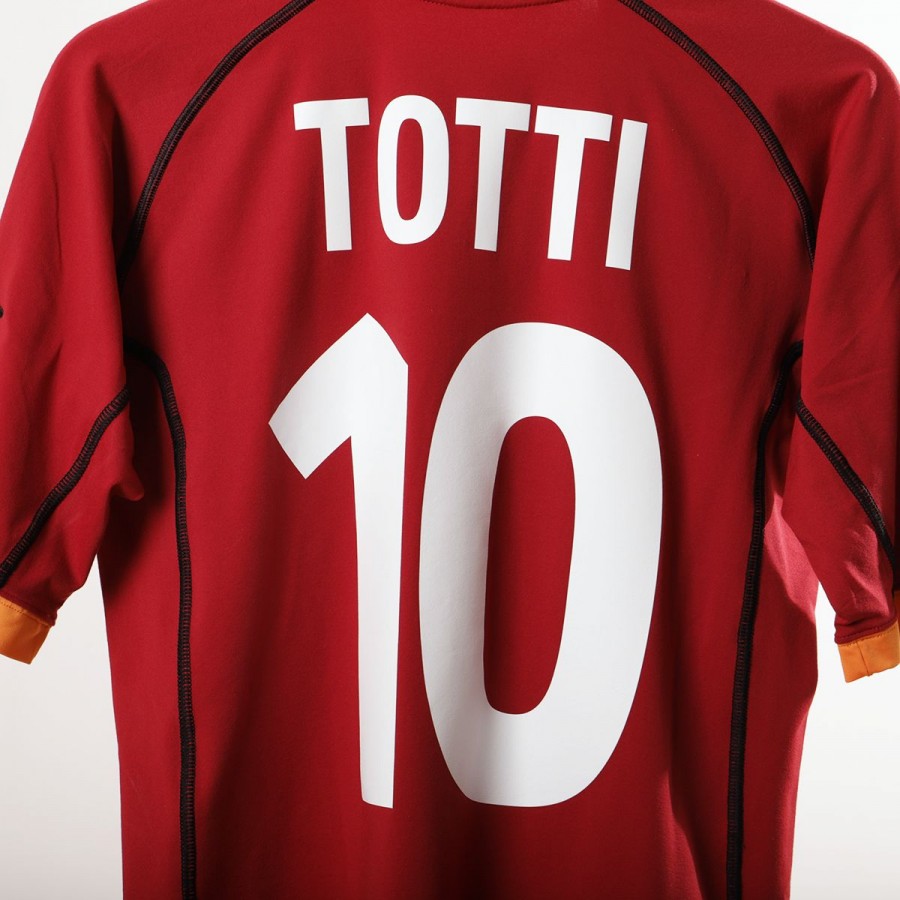 maglia home roma kappa totti 10 2001/2002 by KAPPA - Home (3)