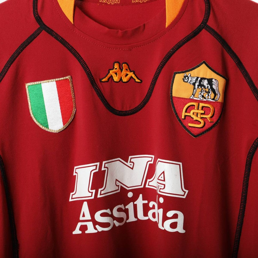 maglia home roma kappa totti 10 2001/2002 by KAPPA - Home (6)