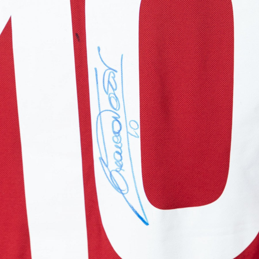 maglia home roma kappa totti 10 autografata 2007/2008 by KAPPA - Home (4)