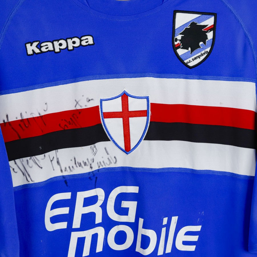 Maglia Home Sampdoria Kappa Marilungo 89 2008/2009 by KAPPA - Home (5)