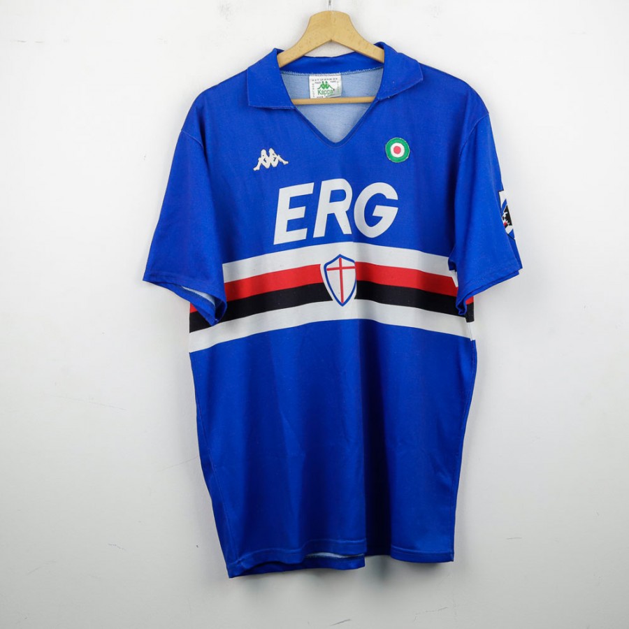 Maglia Home Sampdoria Kappa n16 1989/1990 by KAPPA - Home (2)