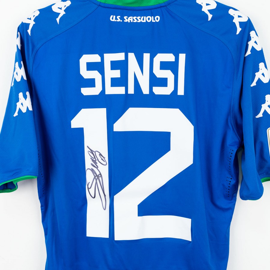maglia tird Sassuolo Kappa Sensi 12 2017/2018 autografata by KAPPA - Home (3)