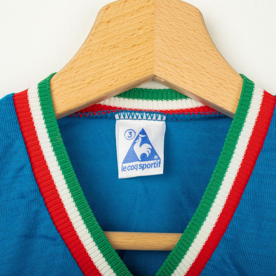 Maglia Home Italia Le Coq Sportif Rossi 20 1982 by LE COQ SPORTIF - Home (18)