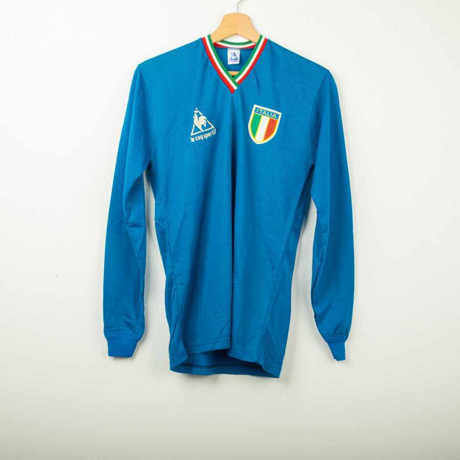 Maglia Home Italia Le Coq Sportif Rossi 20 1982 by LE COQ SPORTIF - Home (2)