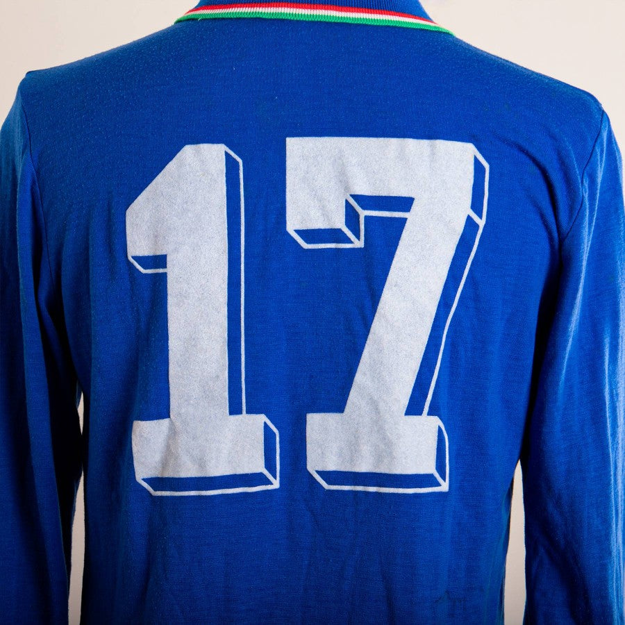 MAGLIA HOME ITALIA N17 QUALIFICAZIONI EUROPEI 1984 by LE COQ SPORTIF - Home (4)