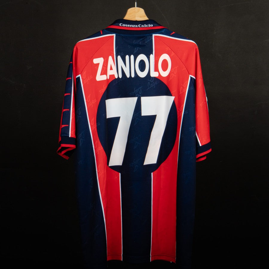 maglia home cosenza legea zaniolo 77 2001/2002 by LEGEA - Home