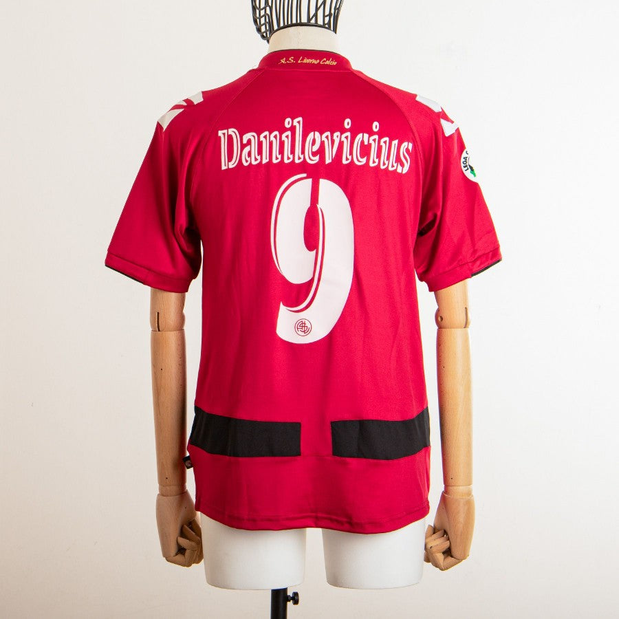 maglia home livorno danilevicius 9 2009/2010 by LEGEA - Home