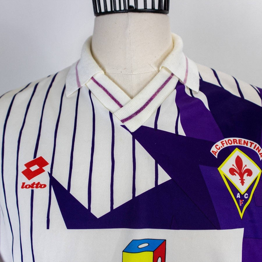 MAGLIA AWAY FIORENTINA LOTTO ML 1991/1992 by LOTTO - Home (7)