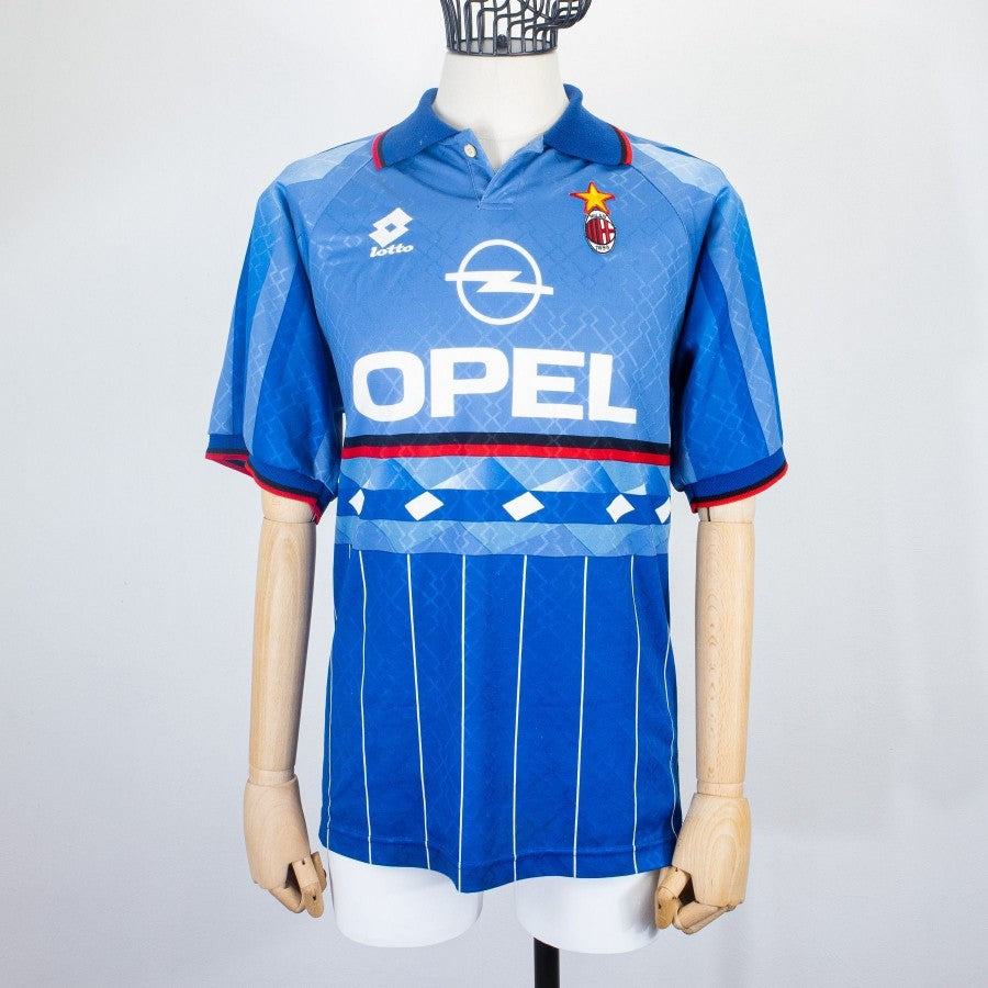 MAGLIA FOURTH MILAN LOTTO 1995/1996 BAGGIO 18 by LOTTO - Le 7 sorelle (2)