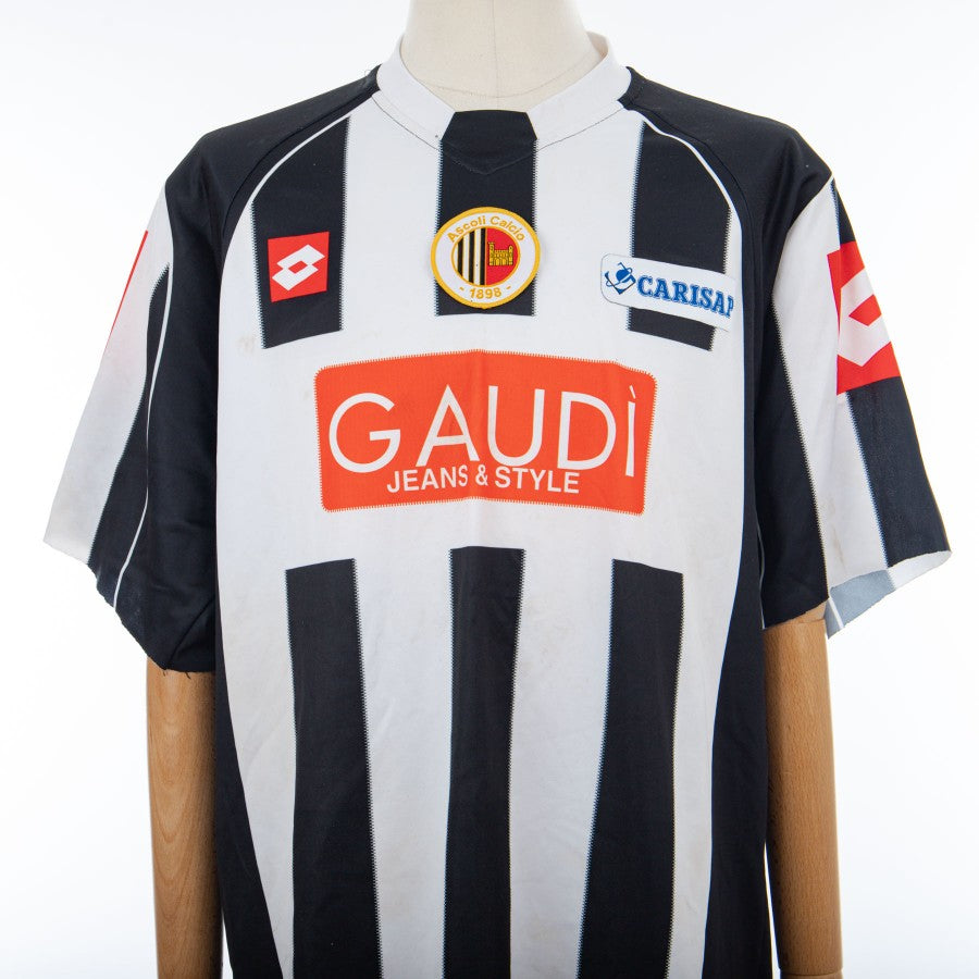 Maglia Home Ascoli Lotto Bjelanovic 79 2005/2006 by LOTTO - Home (8)