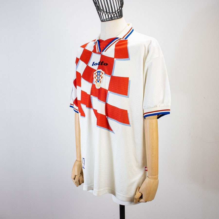 MAGLIA HOME CROAZIA LOTTO 1998 MONDIALI FRANCIA 98 by LOTTO - Altre Leghe (2)