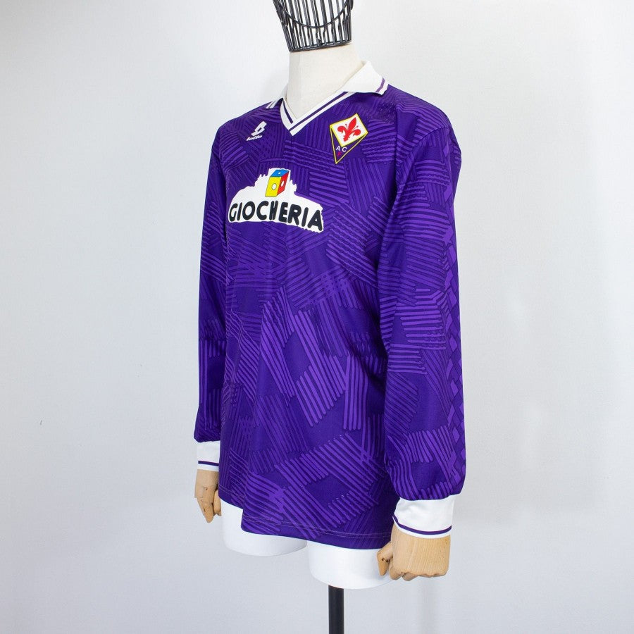 MAGLIA HOME FIORENTINA LOTTO ML 1991/1992 10 by LOTTO - Home (3)