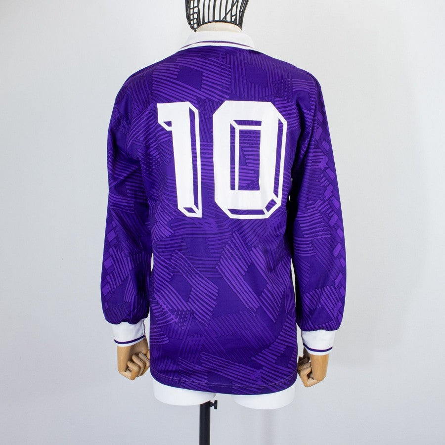 MAGLIA HOME FIORENTINA LOTTO ML 1991/1992 10 by LOTTO - Home