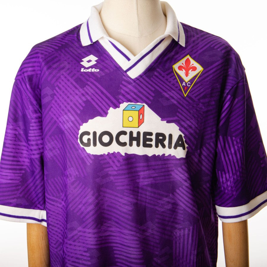 maglia home fiorentina n7 (Mazinho) 1991/1992 by LOTTO - Home (3)