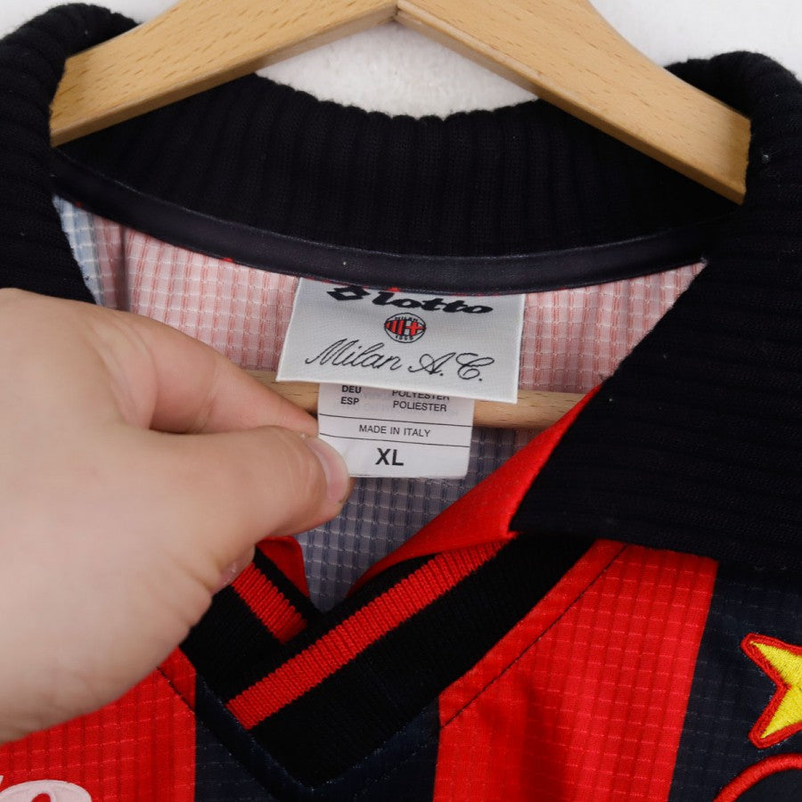 maglia home lotto milan Maldini 3 1997/1998 by LOTTO - Home (14)