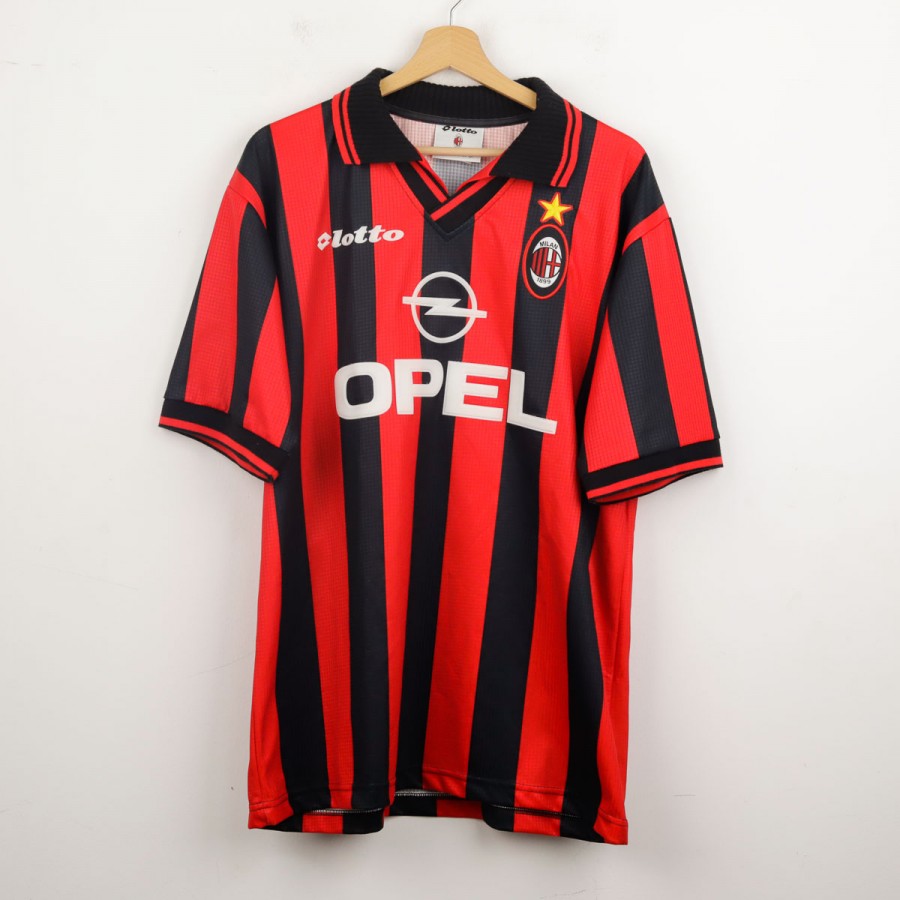 maglia home lotto milan Maldini 3 1997/1998 by LOTTO - Home (2)