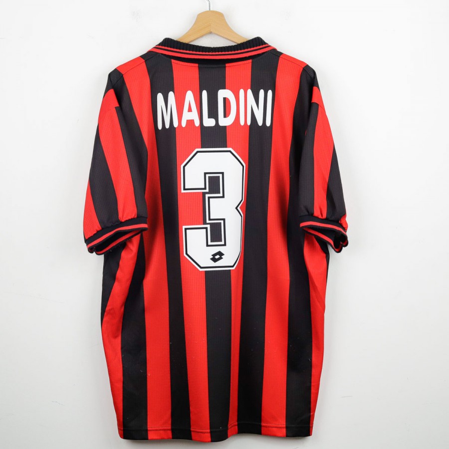 maglia home lotto milan Maldini 3 1997/1998 by LOTTO - Home
