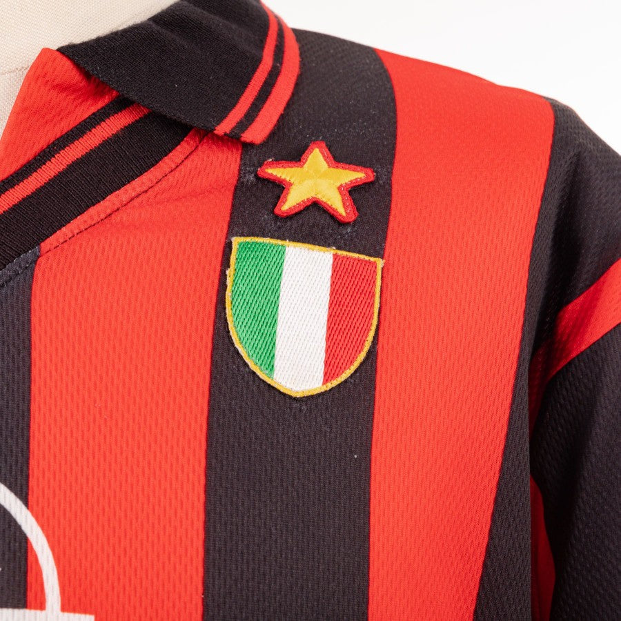 Maglia home Milan Lotto 1996/1997 Savicevic 10 by LOTTO - Sponsor 80/90 (3)