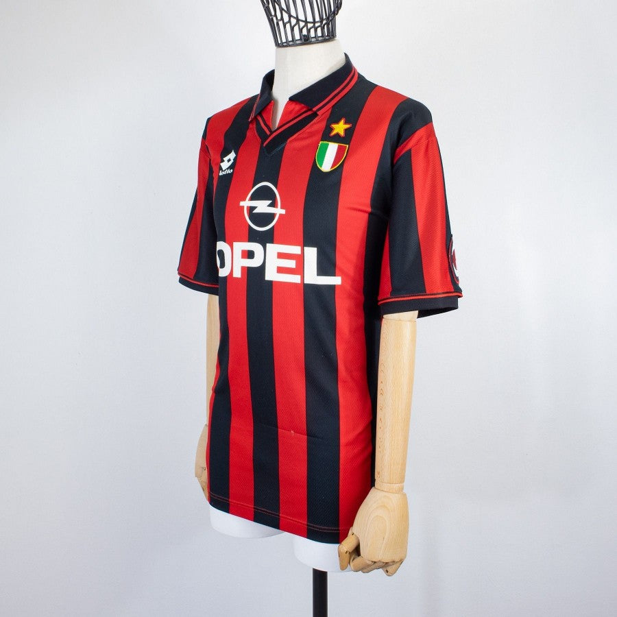 MAGLIA HOME MILAN LOTTO 1996/1997 WEAH 9 by LOTTO - Le 7 sorelle (3)