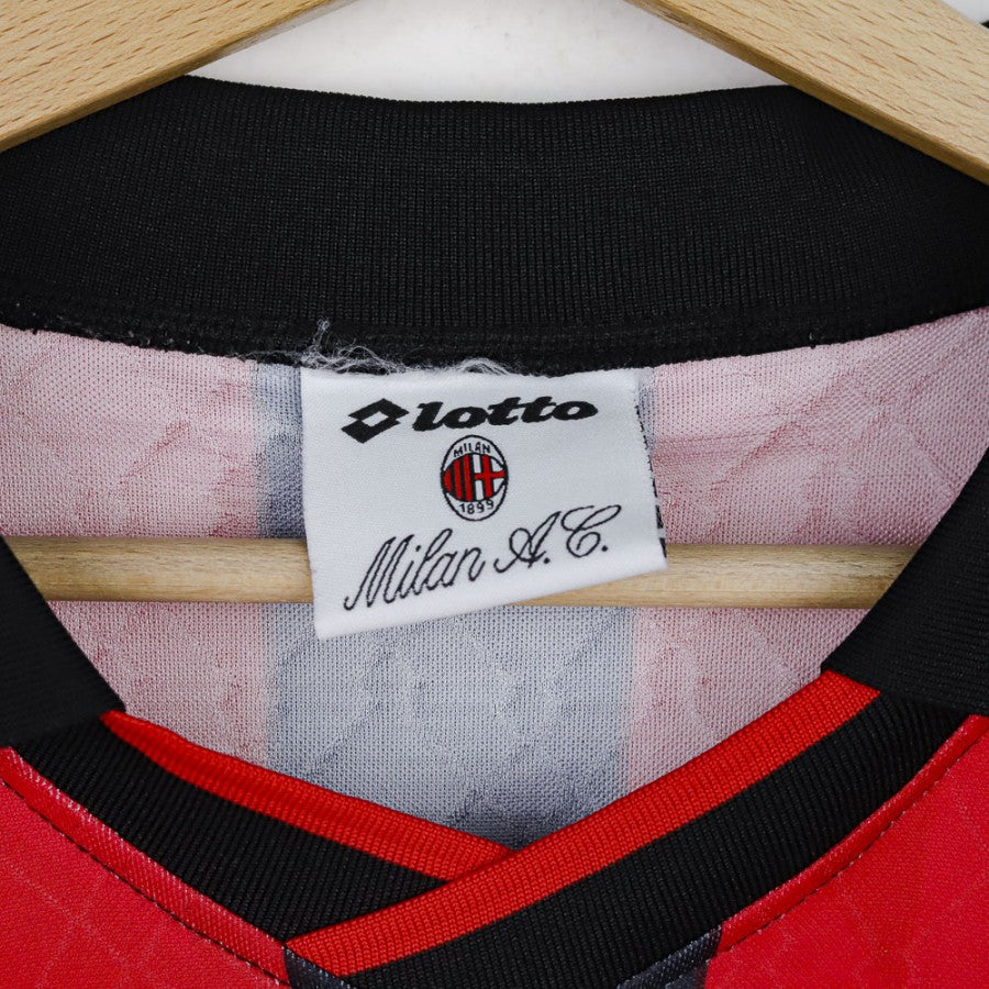 Maglia Home Milan Lotto Baggio 18 1995/1996 by LOTTO - Home (3)