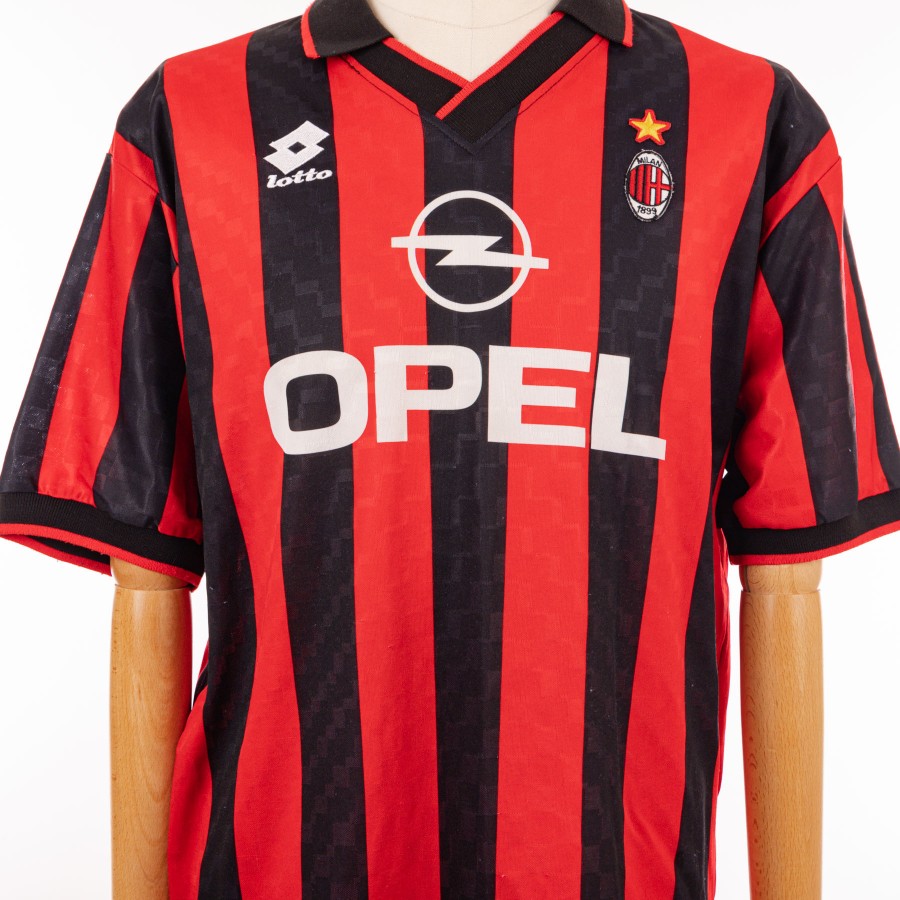 maglia home milan lotto maldini 3 1995/1996 by LOTTO - Home (10)