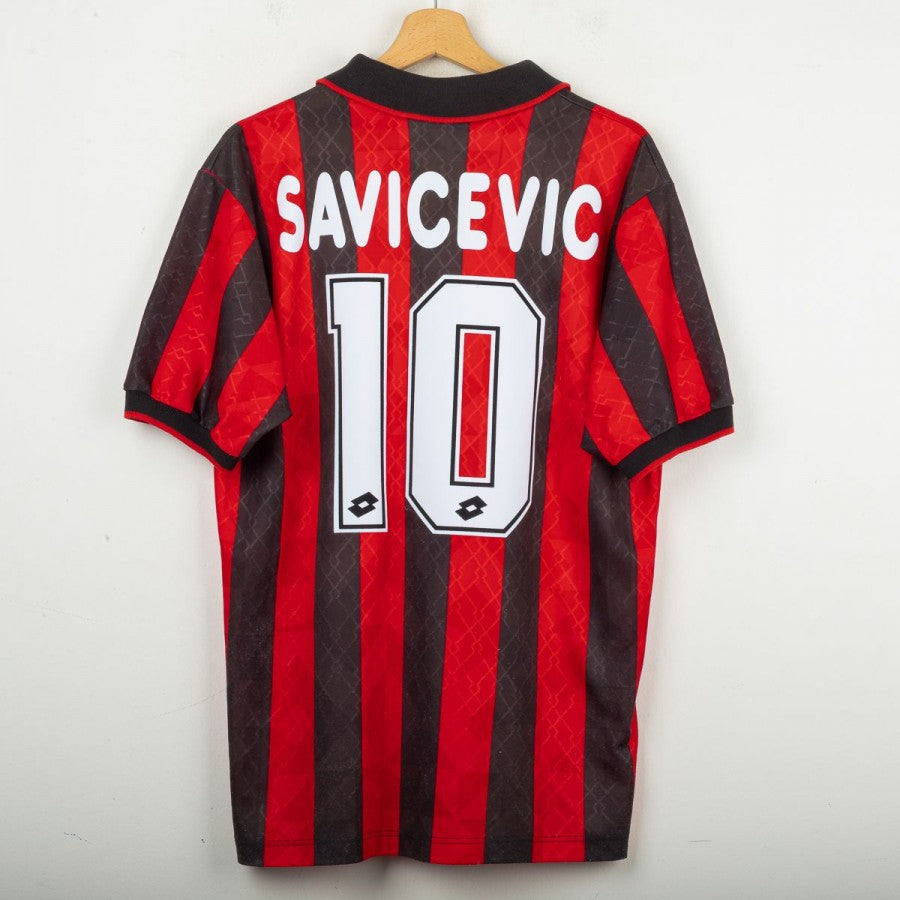 Magazine Forza Milan ! Du 1er Janvier 1995 - Savicevic, Maldini, Arsenal - Vintage