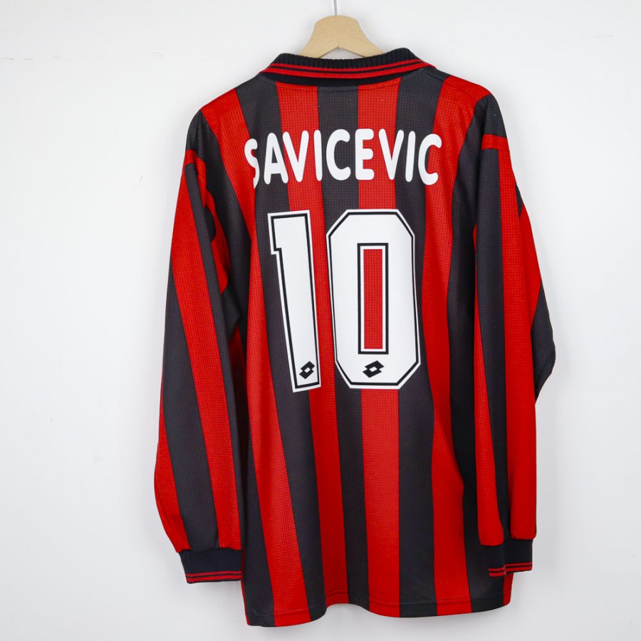 Maglia Home Milan Lotto Savicevic 10 1997/1998 by LOTTO - Home