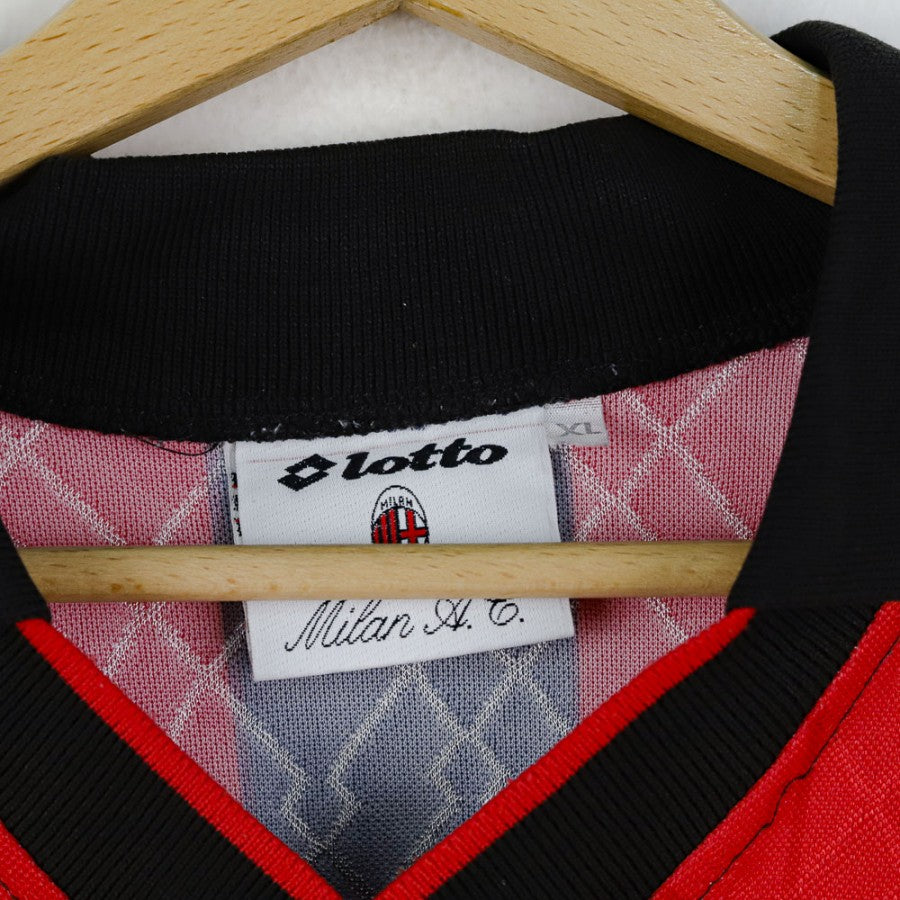 Maglia Home Milan Lotto Simone n23 1995/1996 by LOTTO - Home (10)