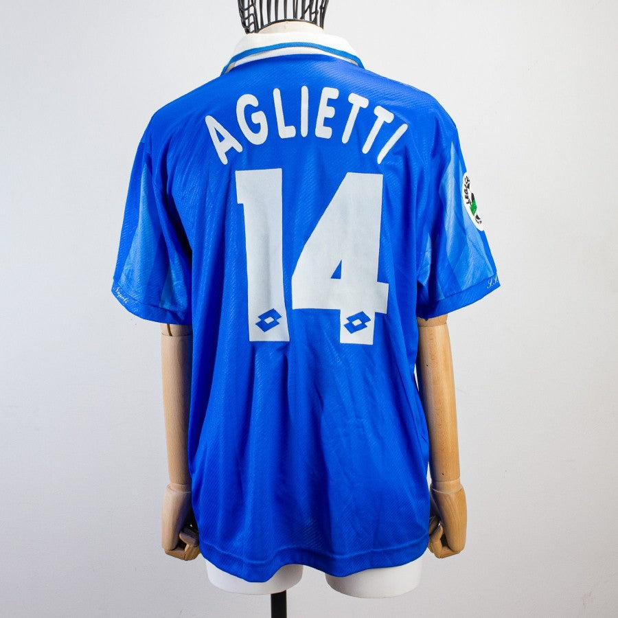 MAGLIA HOME NAPOLI LOTTO AGLIETTI 14 1996/1997 by LOTTO - Home