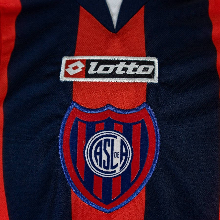 MAGLIA HOME SAN LORENZO LAVEZZI 2006/2007 by LOTTO - Altre Leghe (4)