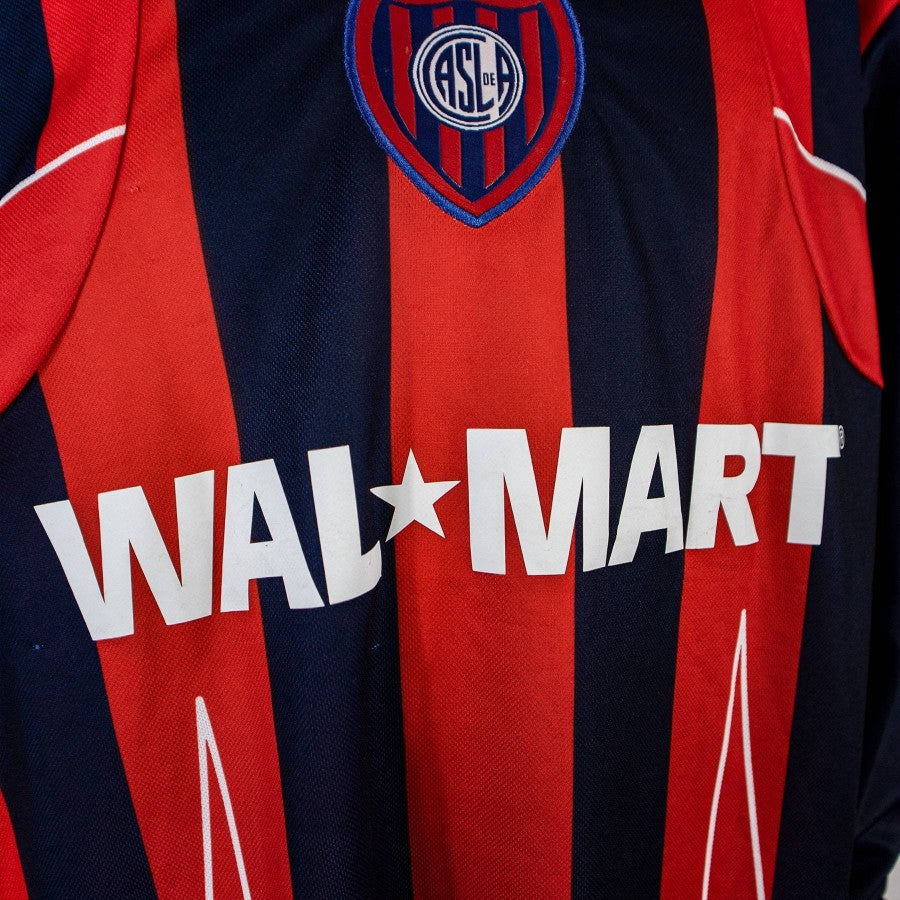 MAGLIA HOME SAN LORENZO LAVEZZI 2006/2007 by LOTTO - Altre Leghe (5)