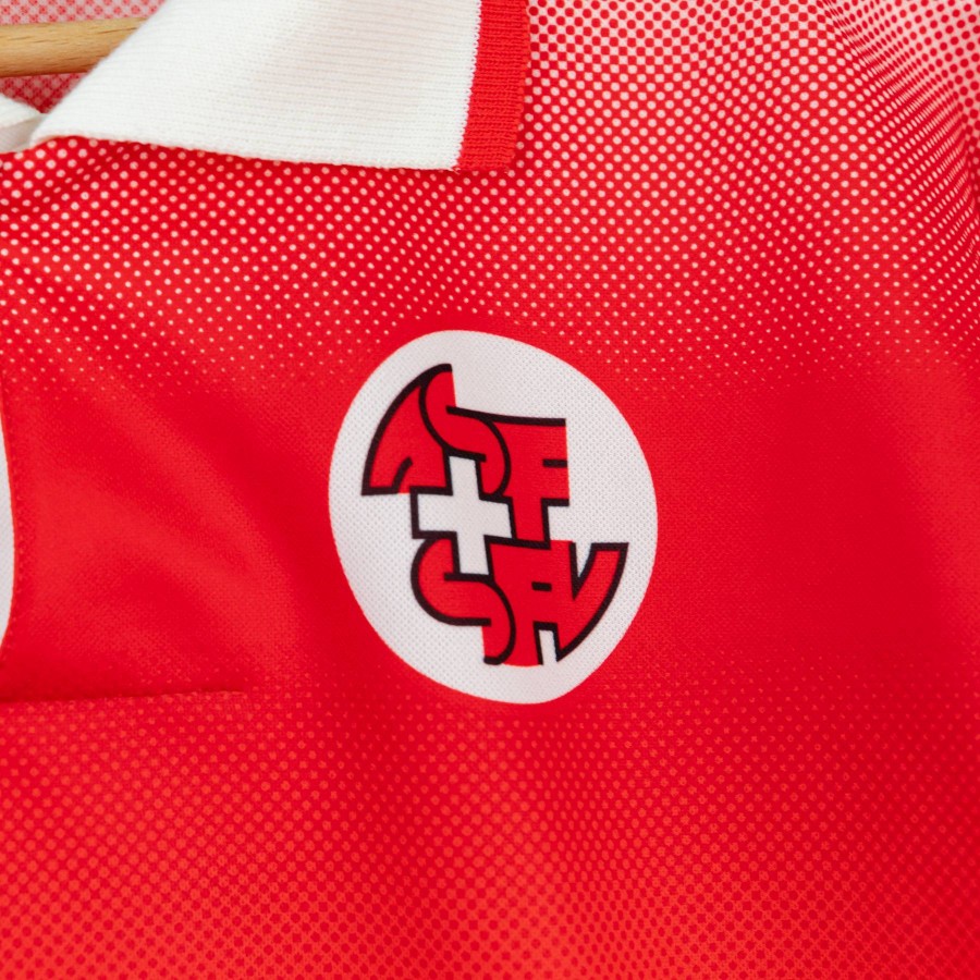 Maglia Home Svizzera Lotto Chapuisat 11 1996 by LOTTO - Home (3)