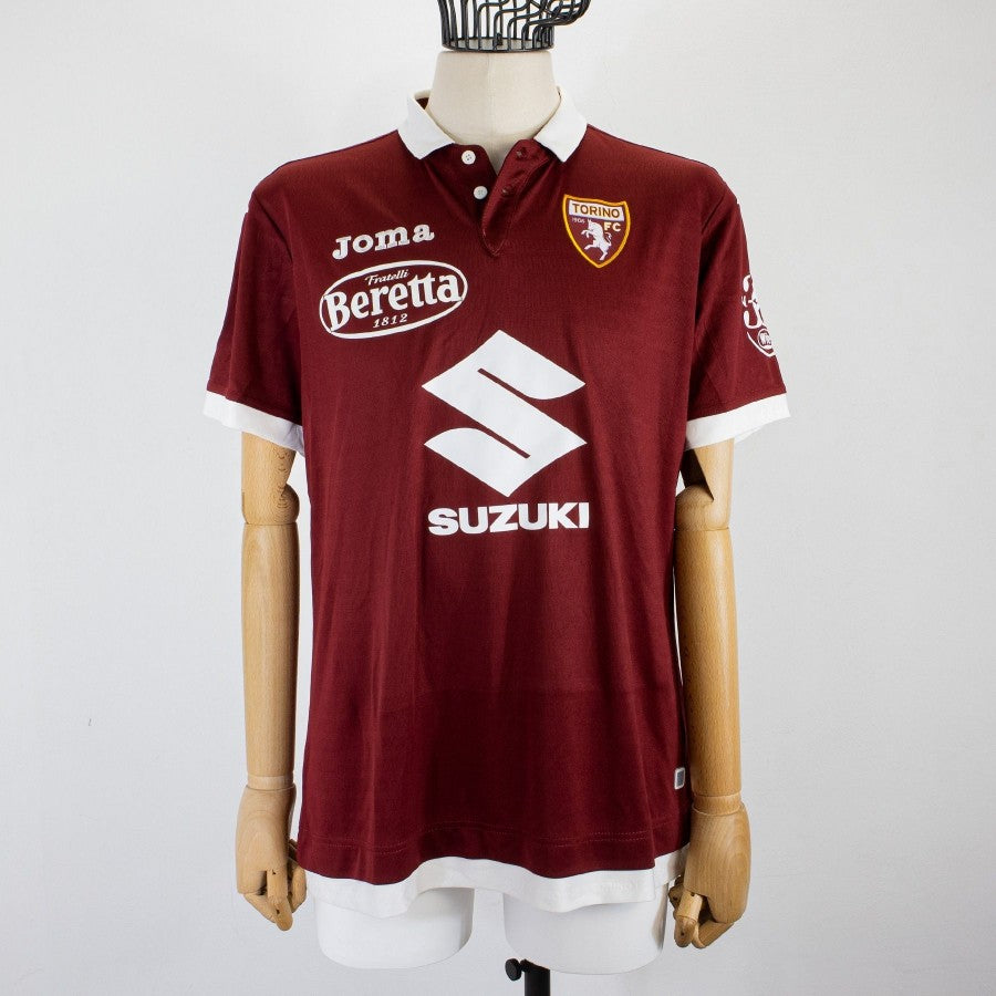 MAGLIA HOME TORINO IZZO 5 2019/2020 by LOTTO - Sponsor 80/90 (2)