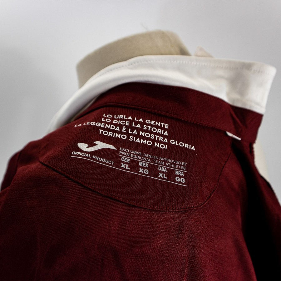 MAGLIA HOME TORINO IZZO 5 2019/2020 by LOTTO - Sponsor 80/90 (9)