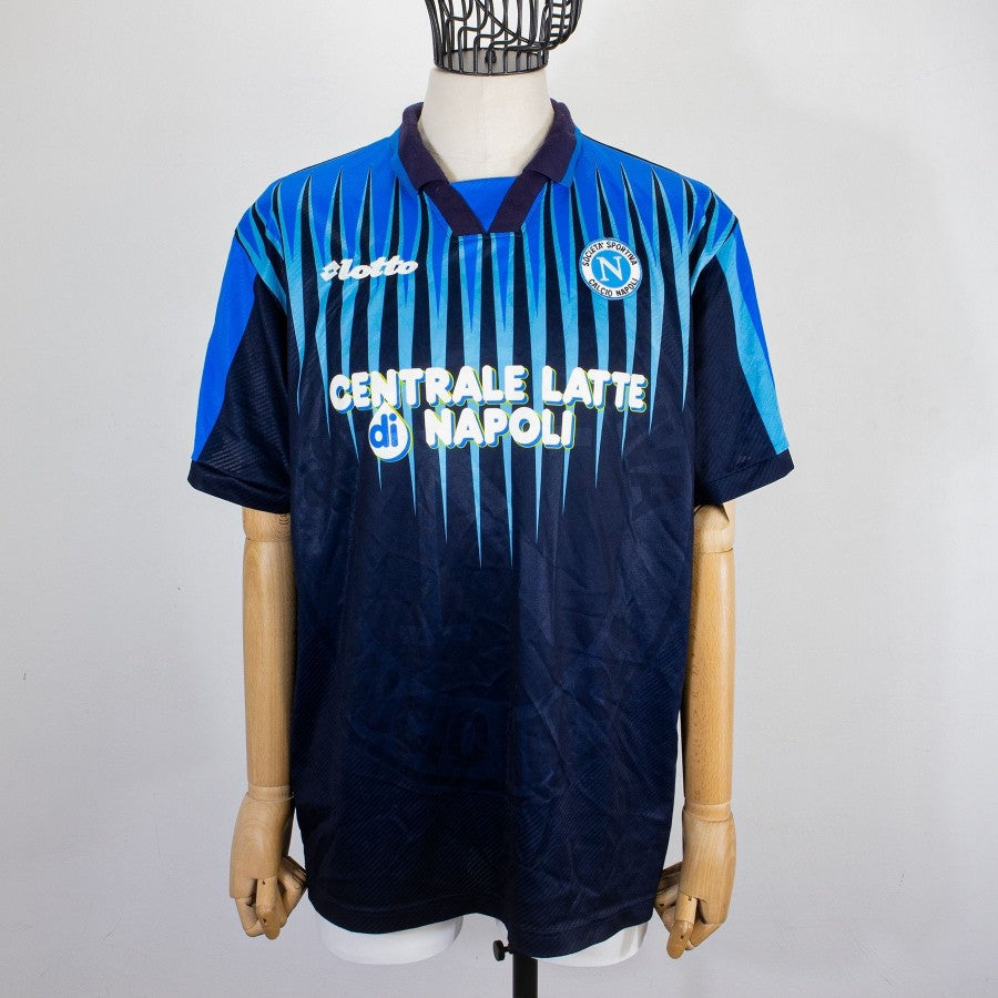 MAGLIA THIRD NAPOLI LOTTO N10 BETO 1996/1997 by LOTTO - Serie A (3)