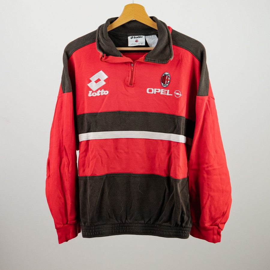 Tuta Milan Lotto nera rossa 1994/1995 by LOTTO - Home (2)