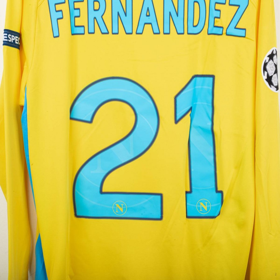 Maglia Away Napoli Macron Fernandez 21 ML 2013/2014 by MACRON - Home (5)