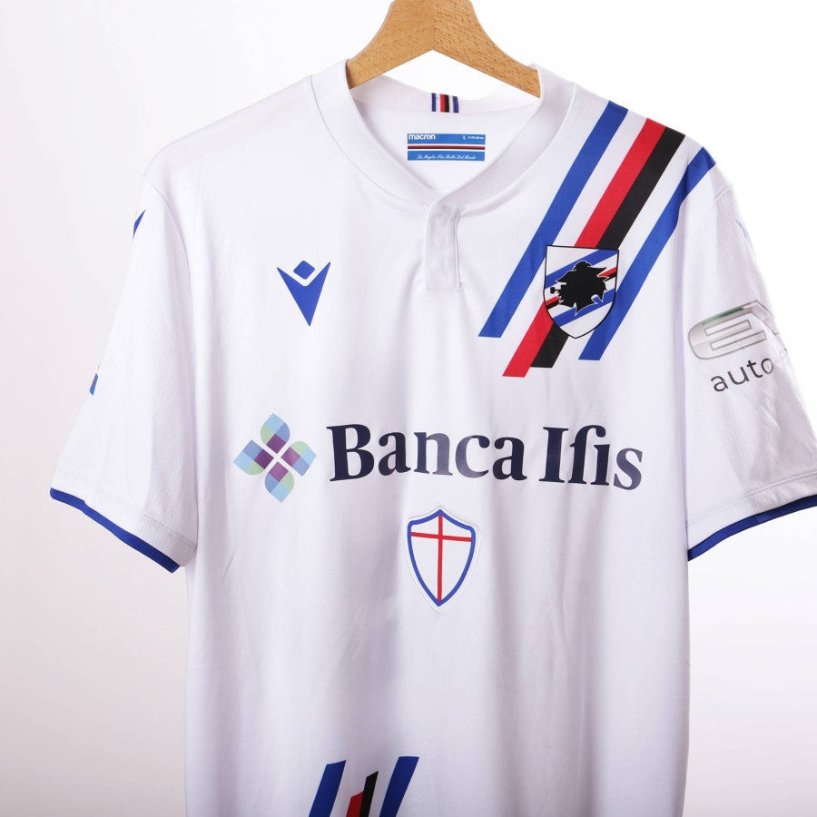 maglia away sampdoria 2021/2022 dragusin 19 by MACRON - Home (4)
