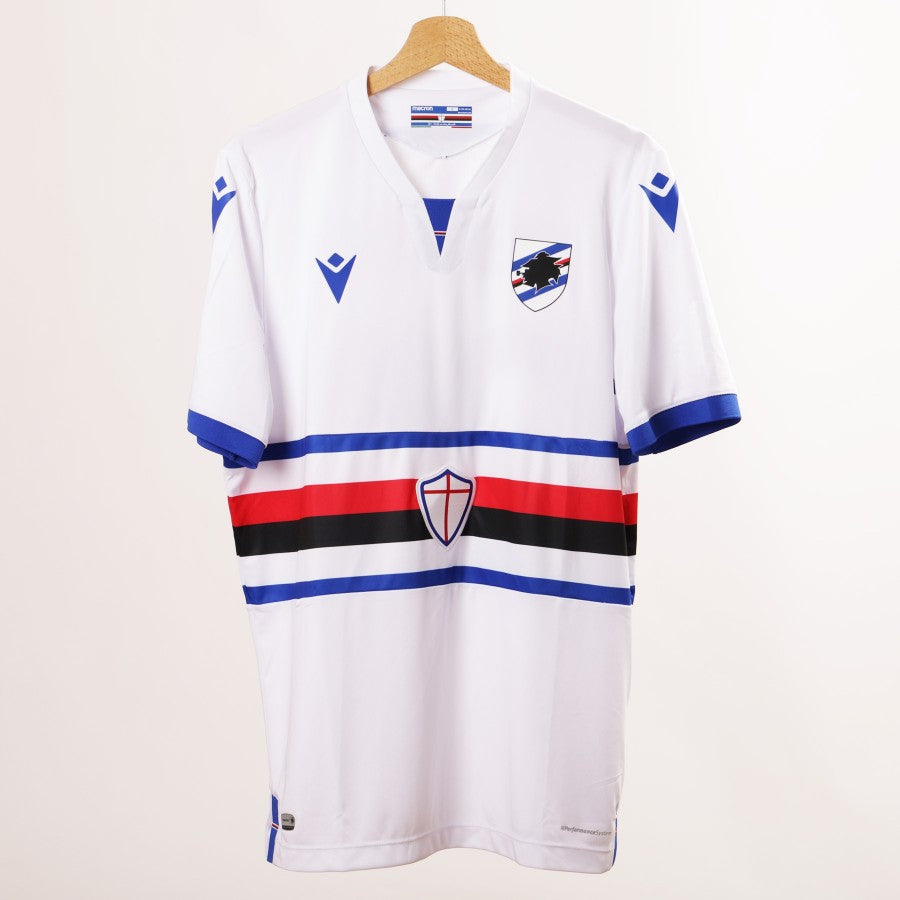 Maglia away Sampdoria Gabbiadini 23 2020/2021 by MACRON - Home (2)