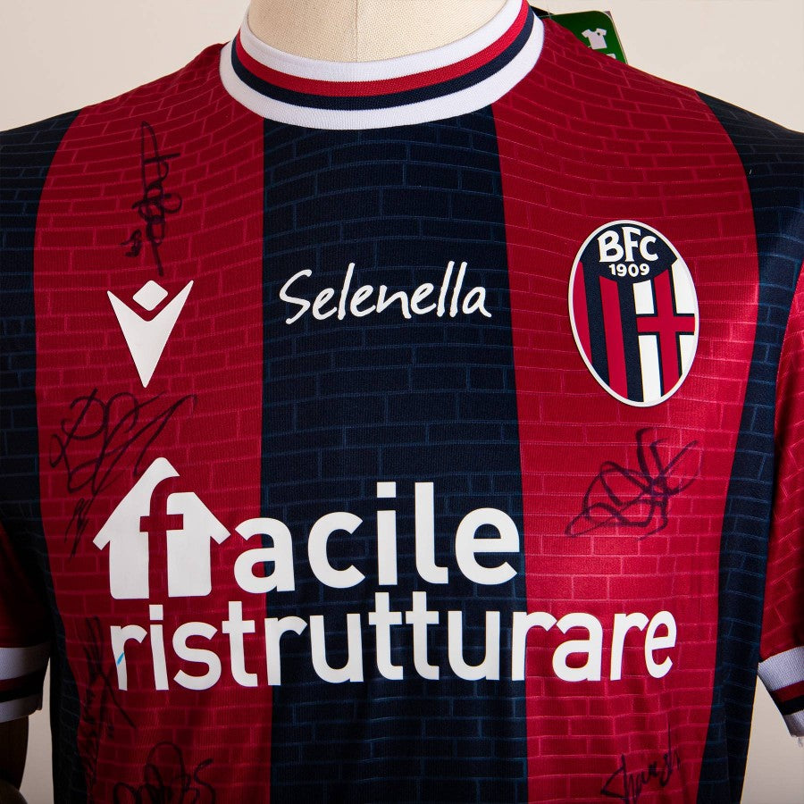 maglia home bologna 2021/2022 autografata by MACRON - Home (6)
