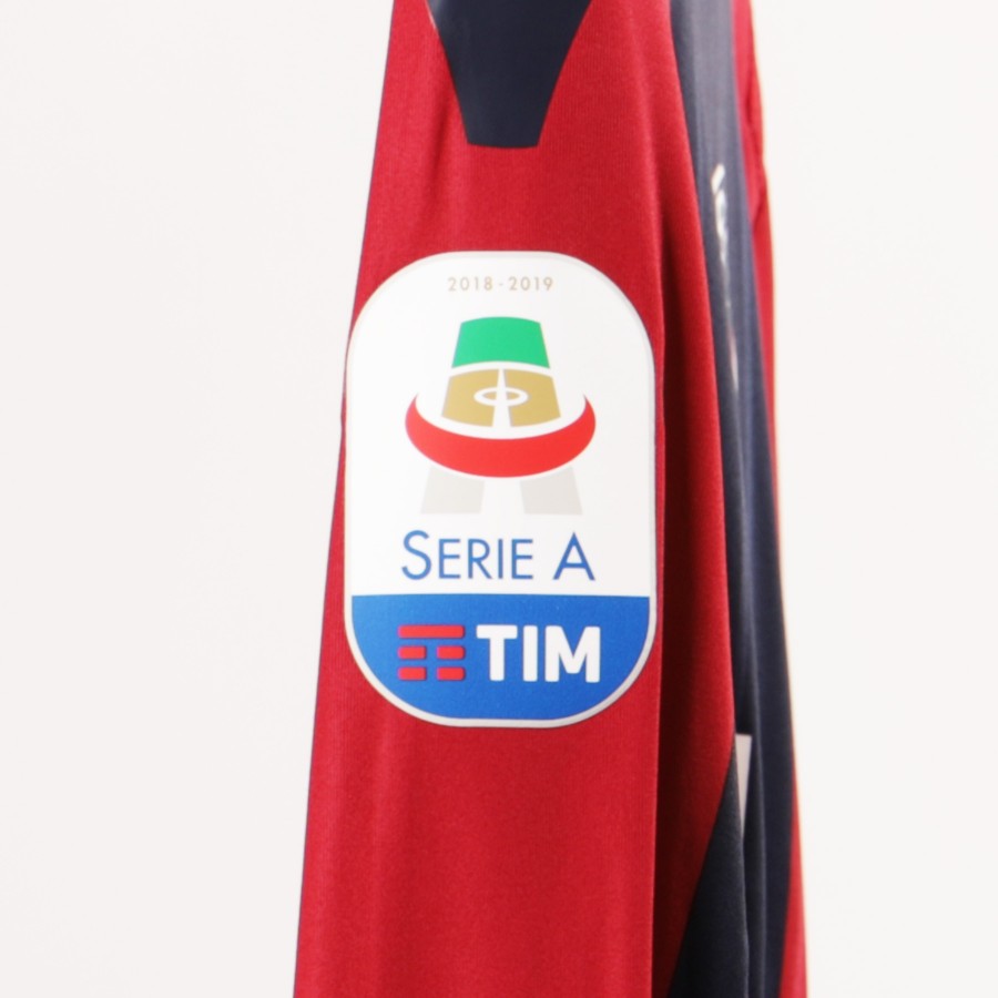 Maglia home Bologna Santander 9 ml 2018/2019 by MACRON - Home (3)