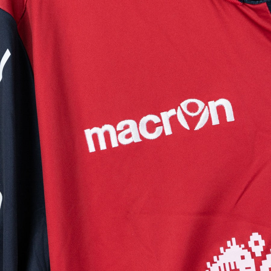 maglia Home cagliari Borriello 22 2016/2017 by MACRON - Home (11)