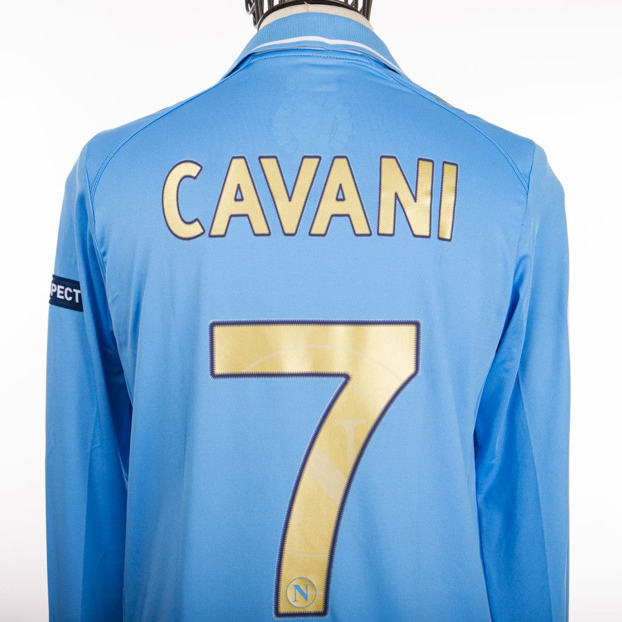 Maglia home Napoli Macron 2011/2012 Cavani 7 by MACRON - Home (11)