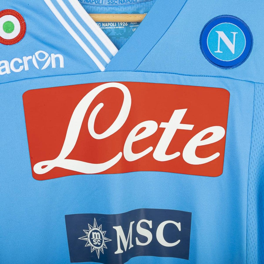 Maglia Home Napoli Macron Britos 5 Autografata 2012/2013 by MACRON - Home (14)