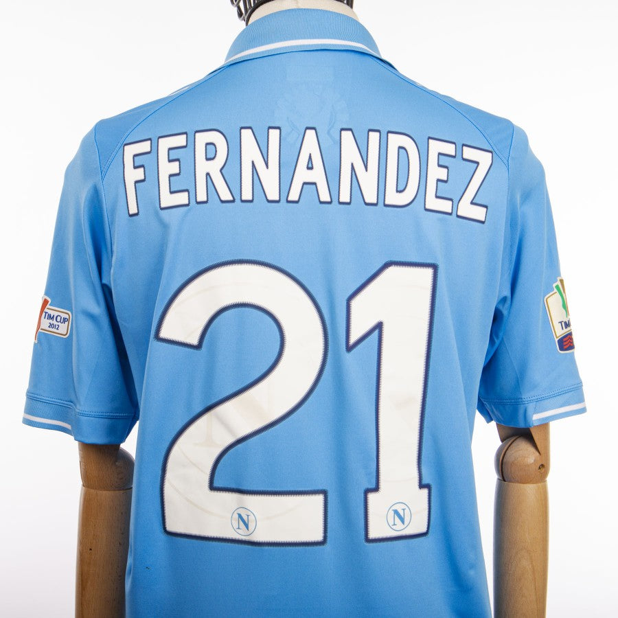 maglia home napoli macron fernandez 21 2011/2012 by MACRON - Home (12)