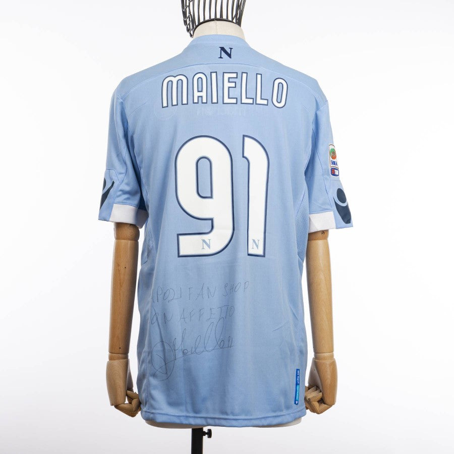maglia home napoli maiello 91 2010/2011 by MACRON - Home